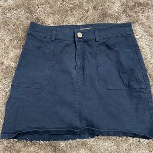 Copper Key navy skirt